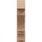 Ekena Millwork 8-in W x 28-in D x 34-in H Balboa Block Rough Cedar Woodgrain TimberThane Outlooker, Primed Tan OUTUR080X28X34BOA44RCPR - alternate 6